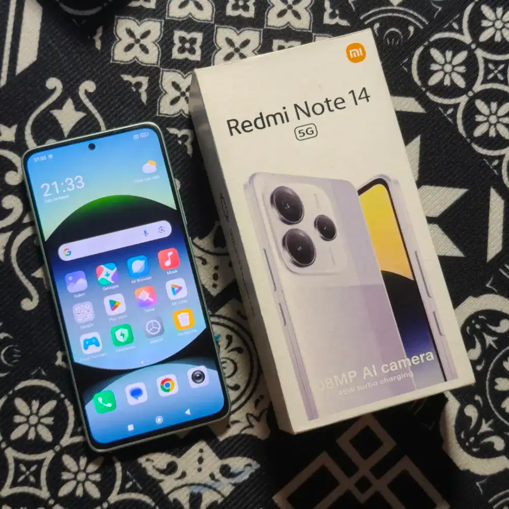 REDMI NOTE 14 5G 256GB RESMI