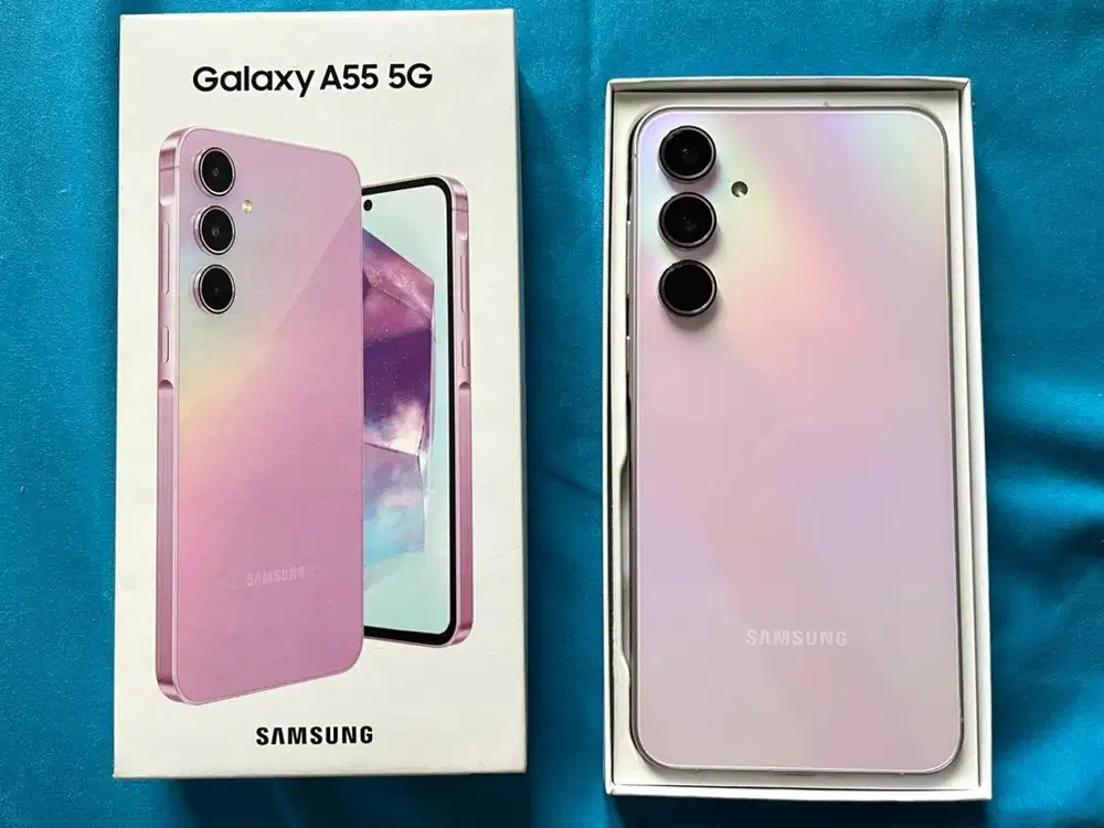 Samsung A55 5G RAM 8/256GB Komplit Mulus No Minus