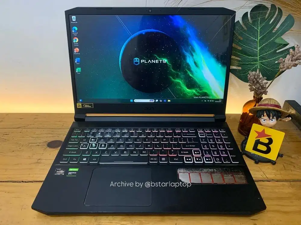 Laptop Gaming Acer Nitro 5 Ryzen 5 Nvidia GTX 1650 4GB Cocok buat Edit