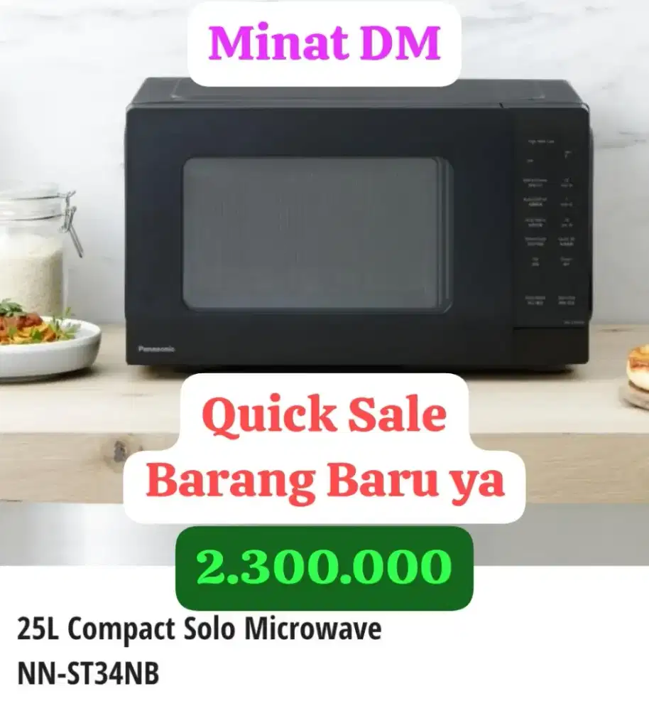 New Microwave Oven Panasonic