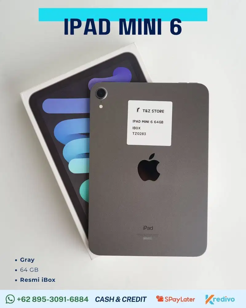 IPAD MINI 6 64GB - GRAY