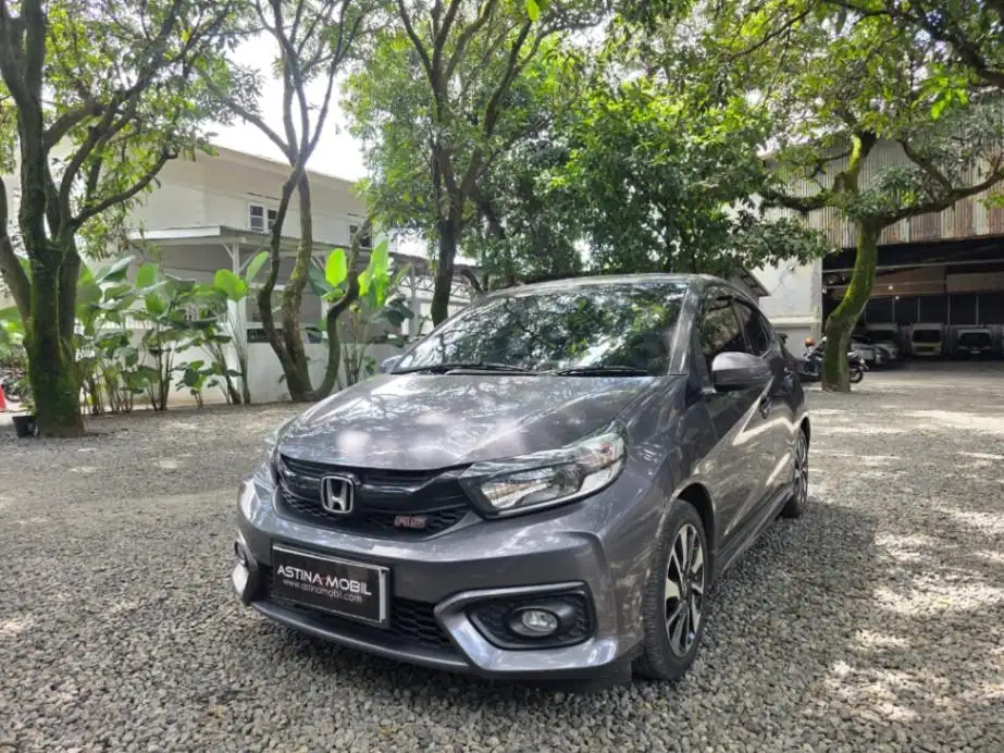 Honda Brio 1.2 RS CVT Matic 2019 Abu ASTINA MOBIL No Brio E AT