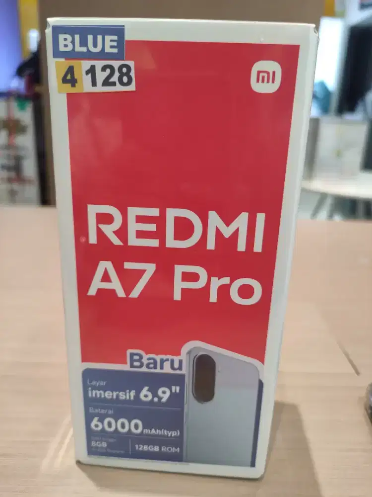 Redmi a7 pro 4/128 type baru