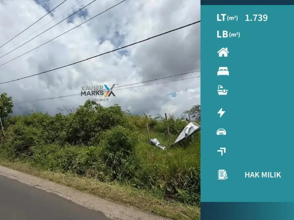 Dijual Tanah Kavling Murah di Landungsari Dau Malang View Gunung