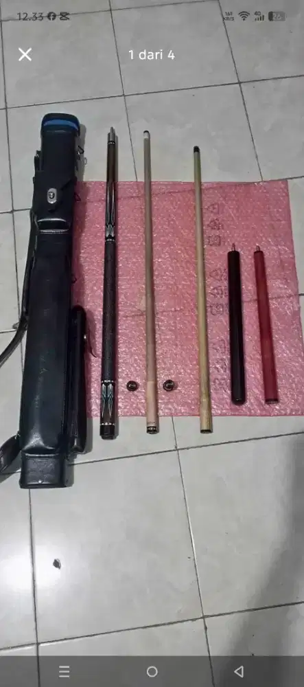 Stik billiard play and break