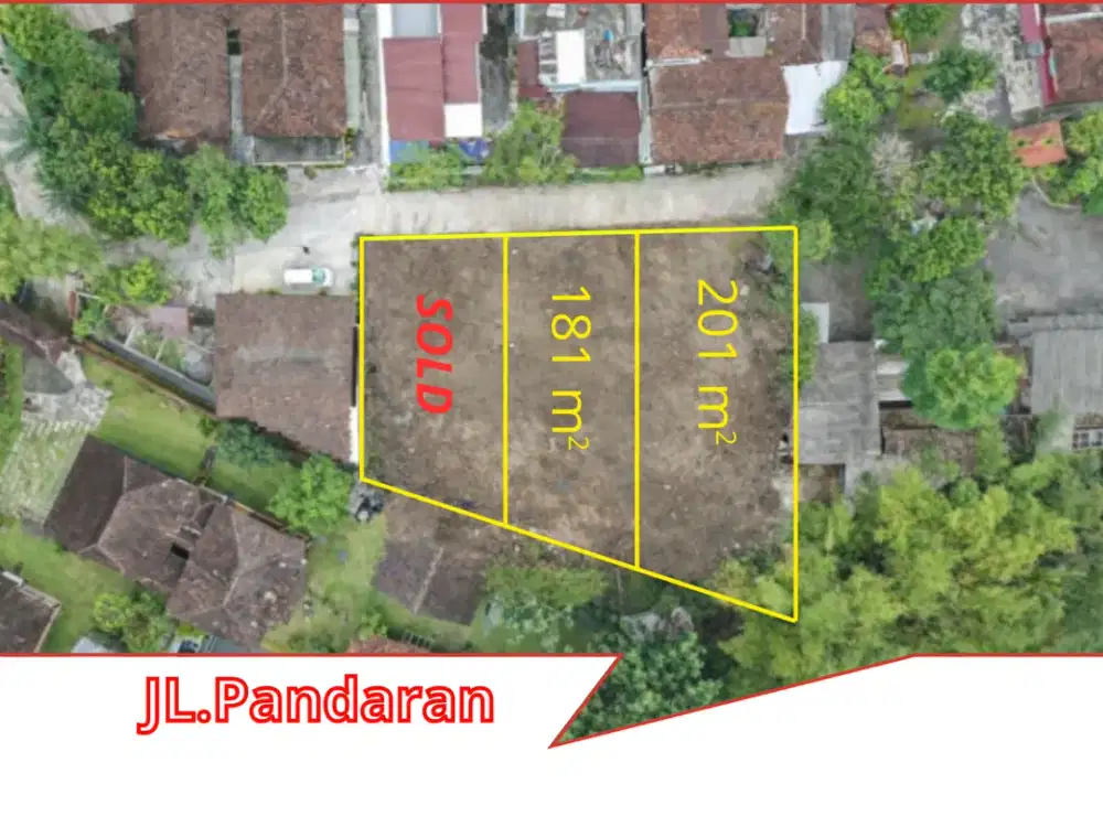 Tanah 3 Juta-an Per Meter Dekat Kampus Cocok Untuk Kos