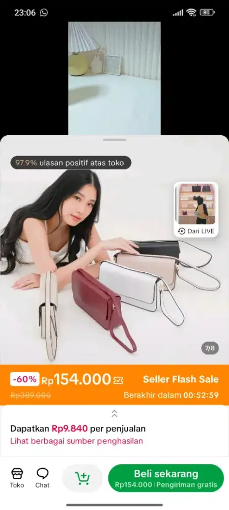 Berita bag warna pink soft