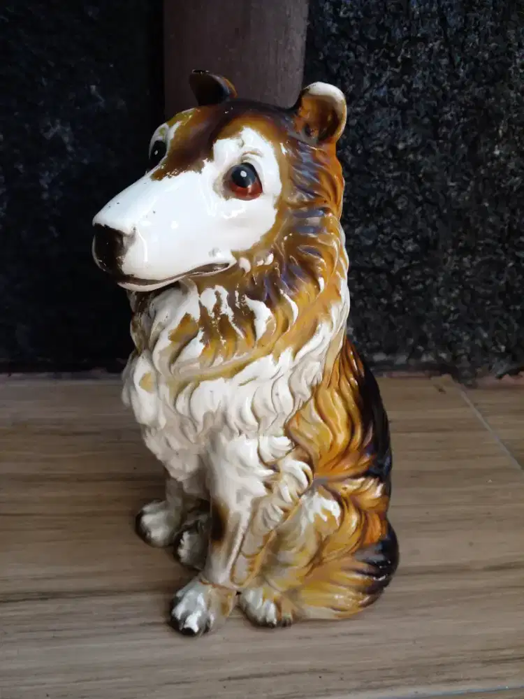 Patung keramik asli lawas 1980