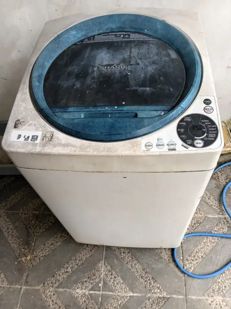 Jual mesin cuci sharp 1 tabung kapasitas 8kg