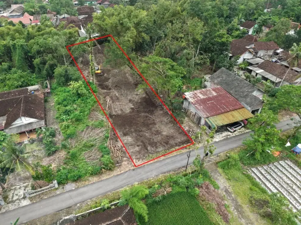 Tanah Pinggir Jalan Raya Purwomartani 5 Menit Exit Toll Purwomartani