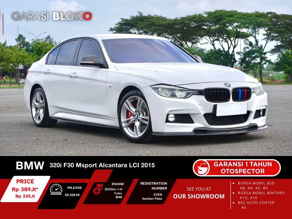 BMW 320i F30 MSport Alcantara LCI 2015 / 2016