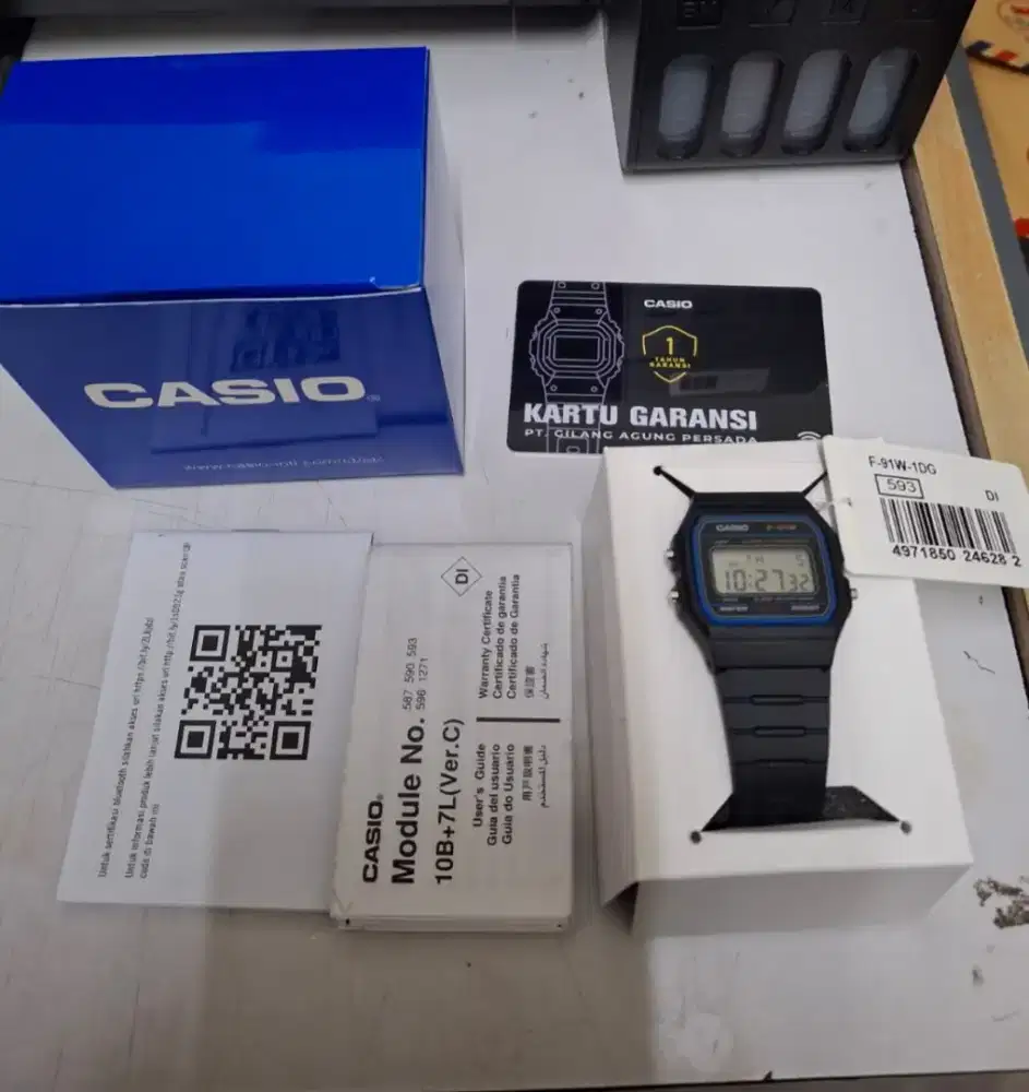 Casio F-91w-1DG (Hadiah)