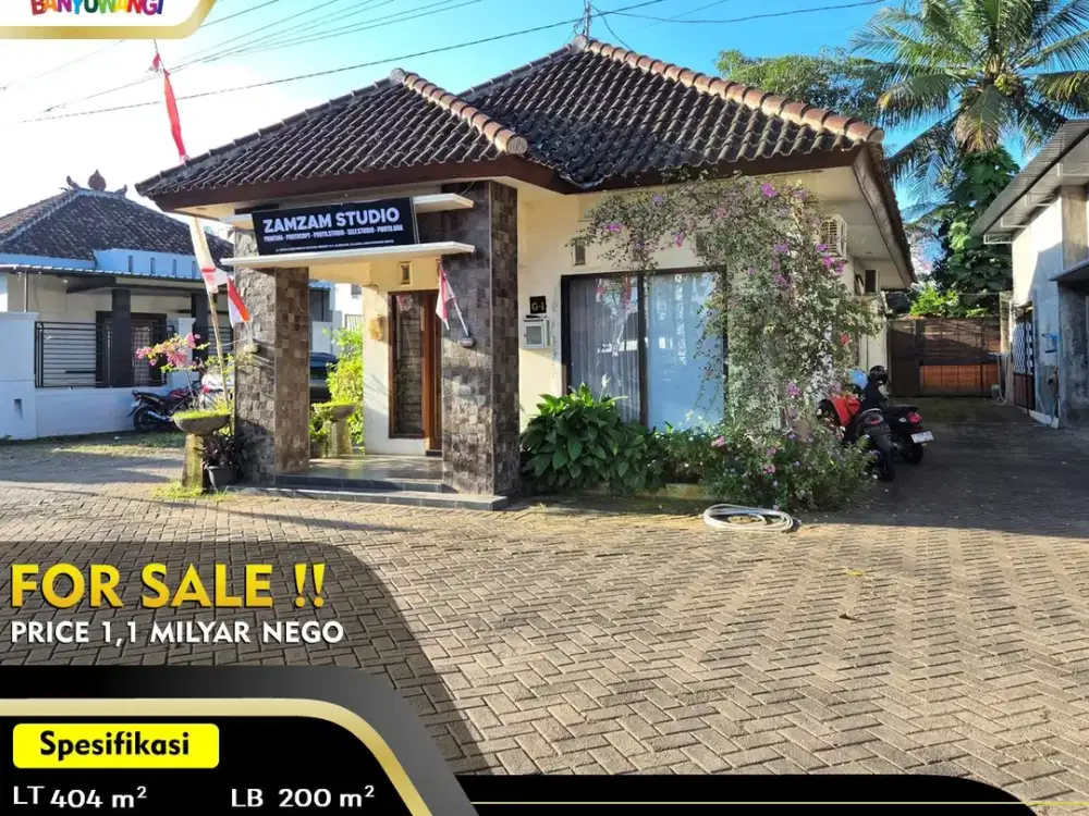 Dijual Rumah Semi Villa di Glagah - Banyuwangi