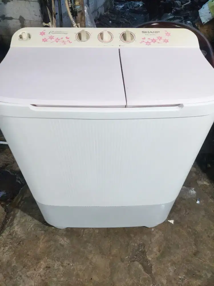 Mesin Cuci Sharp kapasitas besar 9kg Normal semua