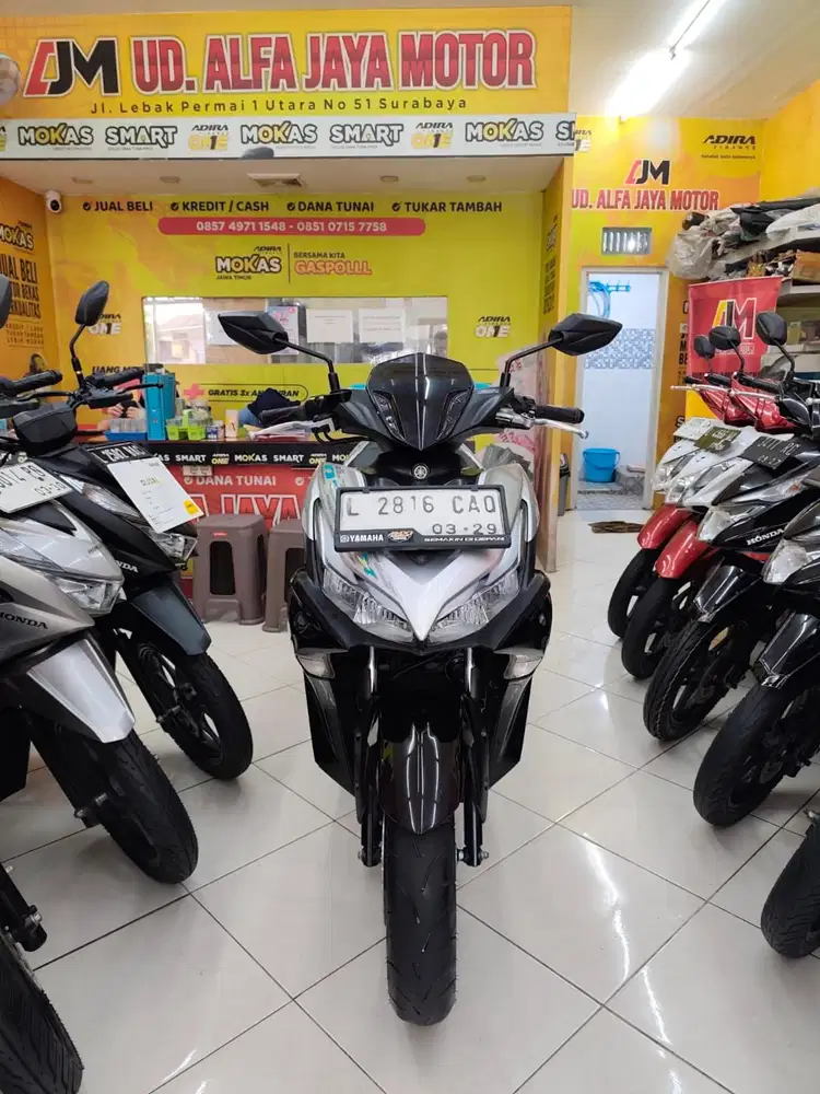 All New Aerox 155 connected th 2024