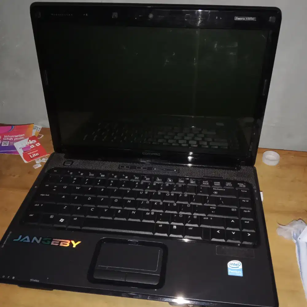 jual laptop merk hp Compaq ram 4