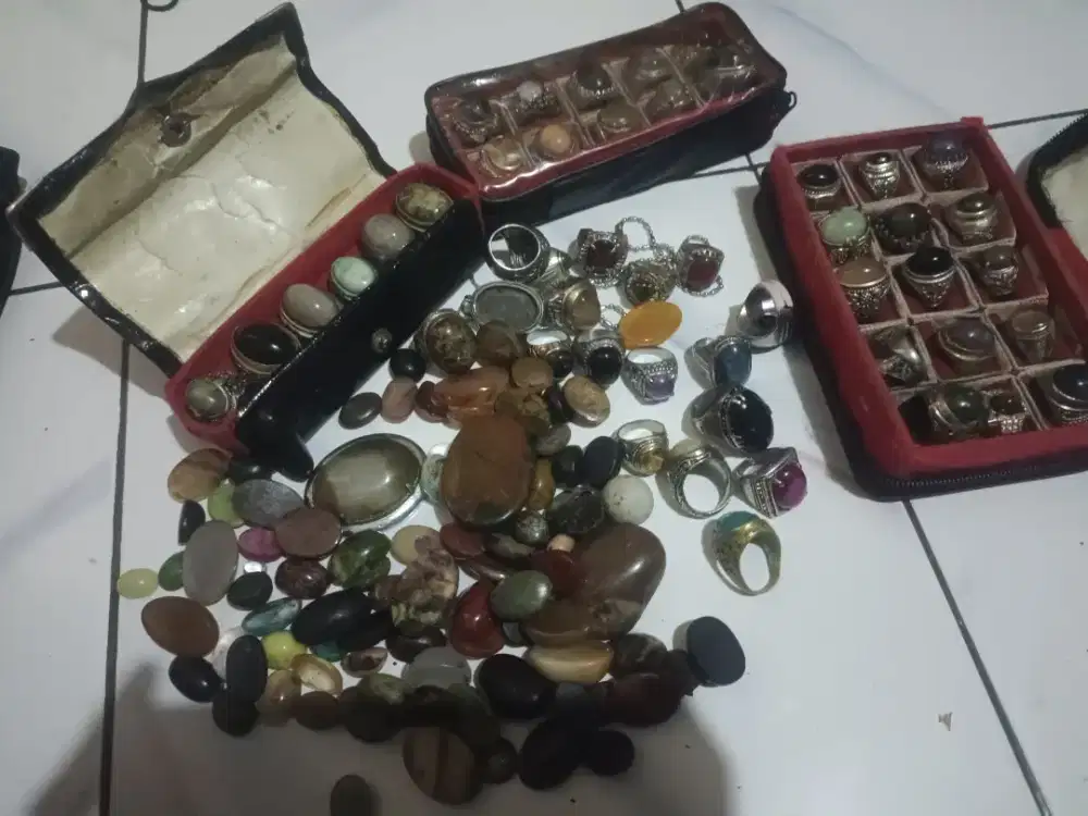 Batu akik lepas hoby borongan