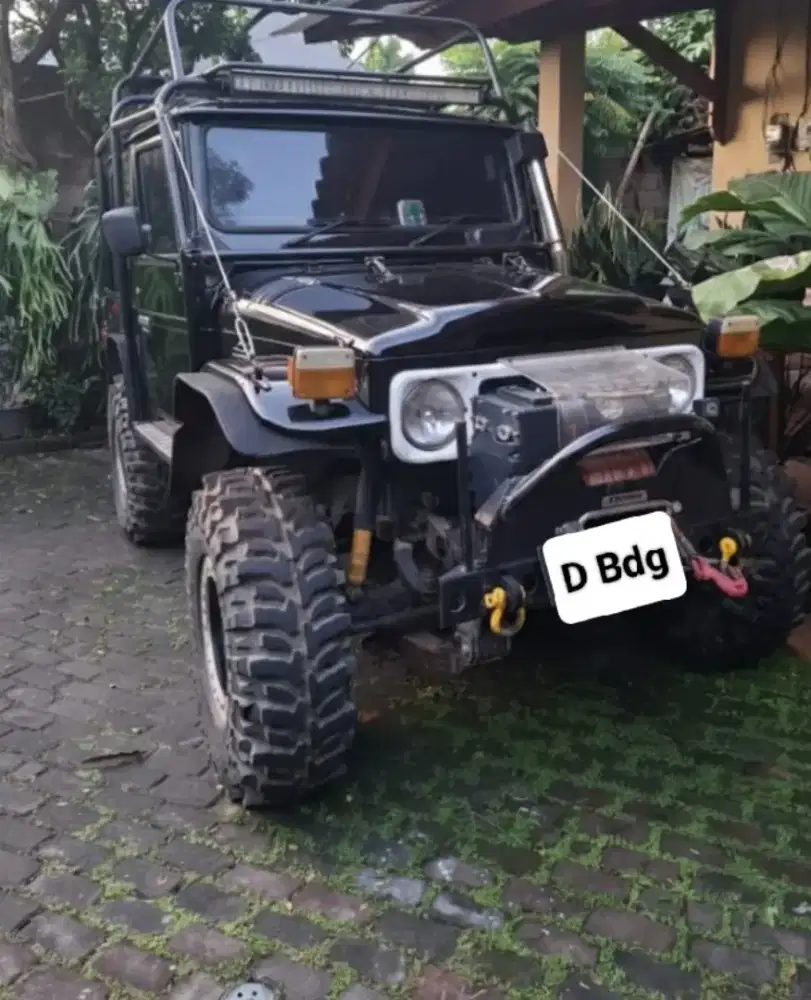 Hardtop Diesel Fill restorasi BJ 60/BJ40 Siap Jelajah/Basic.FJ40 1980