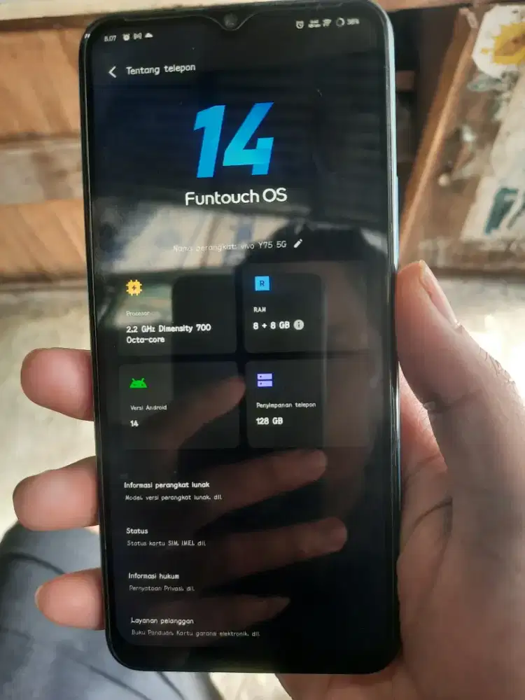 Vivo Y75 5G 8/128 Batang