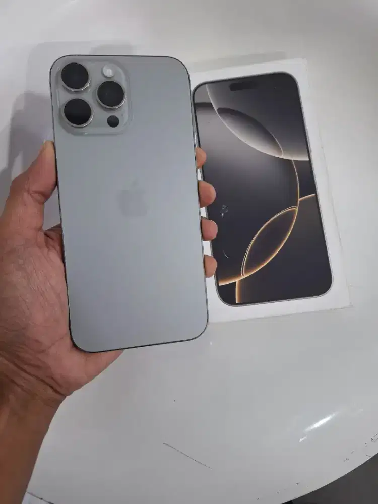 iPhone 17 promax 256gb iBox natural titanium