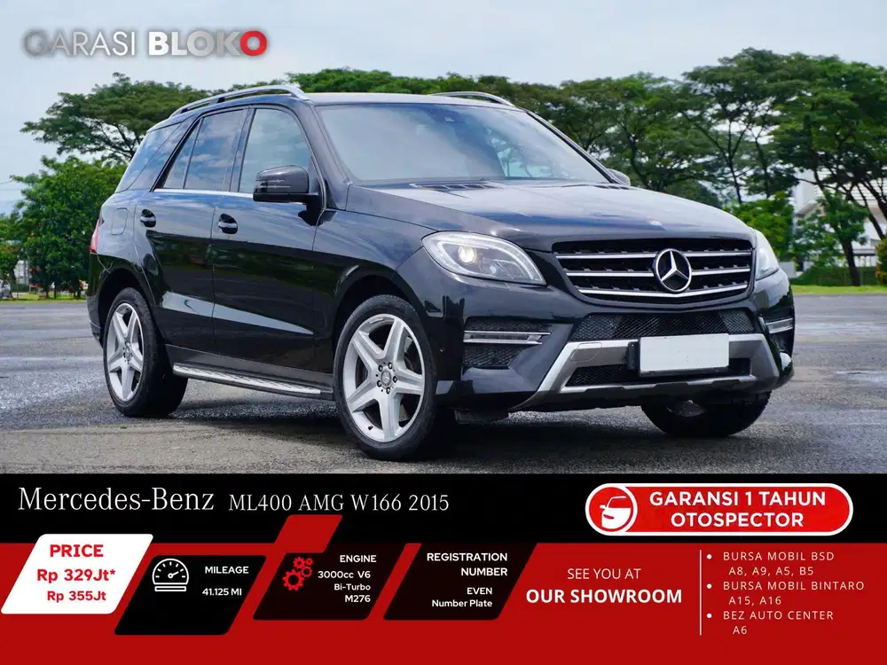 Mercedes-Benz ML400 AMG W166 2015