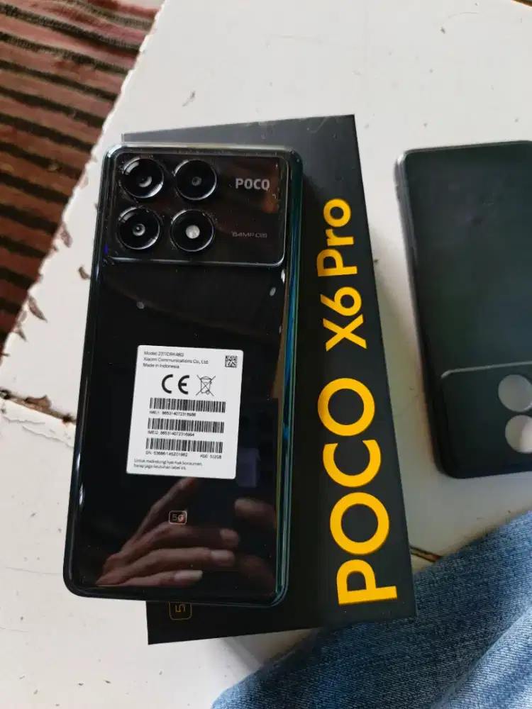 Poco X6 pro 5G Ram 12/512Gb Fullset Mulus nominus
