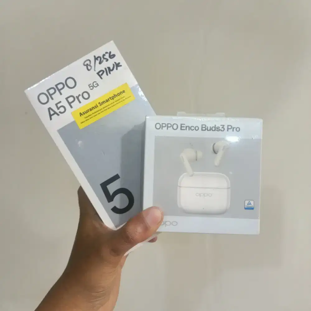 Oppo A5 Pro 5G Promo Gratis Enco Buds 3 Pro