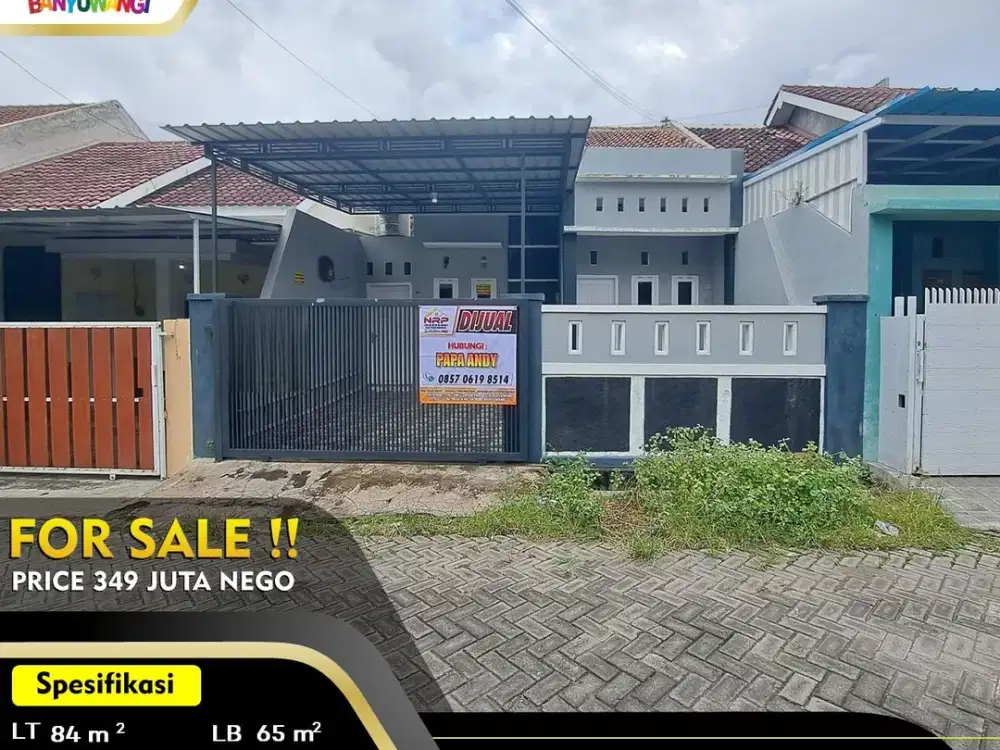 Dijual Rumah Kebalenan - Banyuwangi Kota
