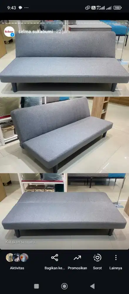 Promo Spesial sofa bed