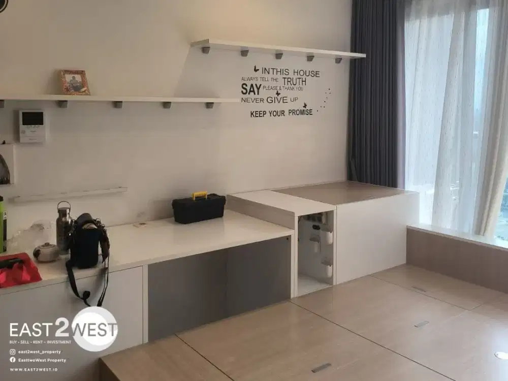 Apartemen Branz BSD City Tangerang 2 Bedroom Fully Furnished Siap Huni Disewakan