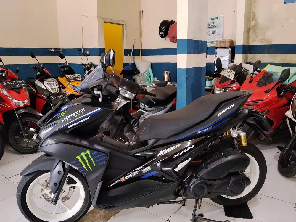 Jual Yamaha aerox old tipe R 2019 full orisinil super gres