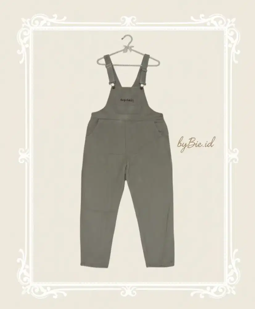 Overall Jeans Jumpsuit Wanita Street Wear Style | Baju Kodok