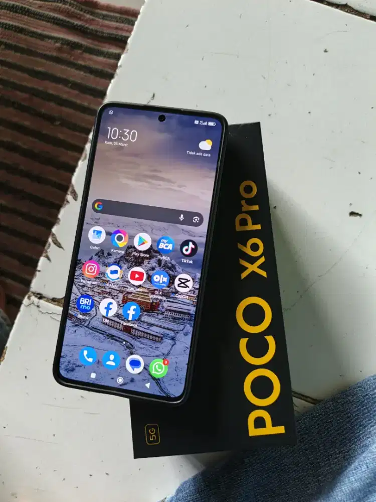 Poco X6 Pro 5G Ram 12/512Gb Fullset Mulus nominus