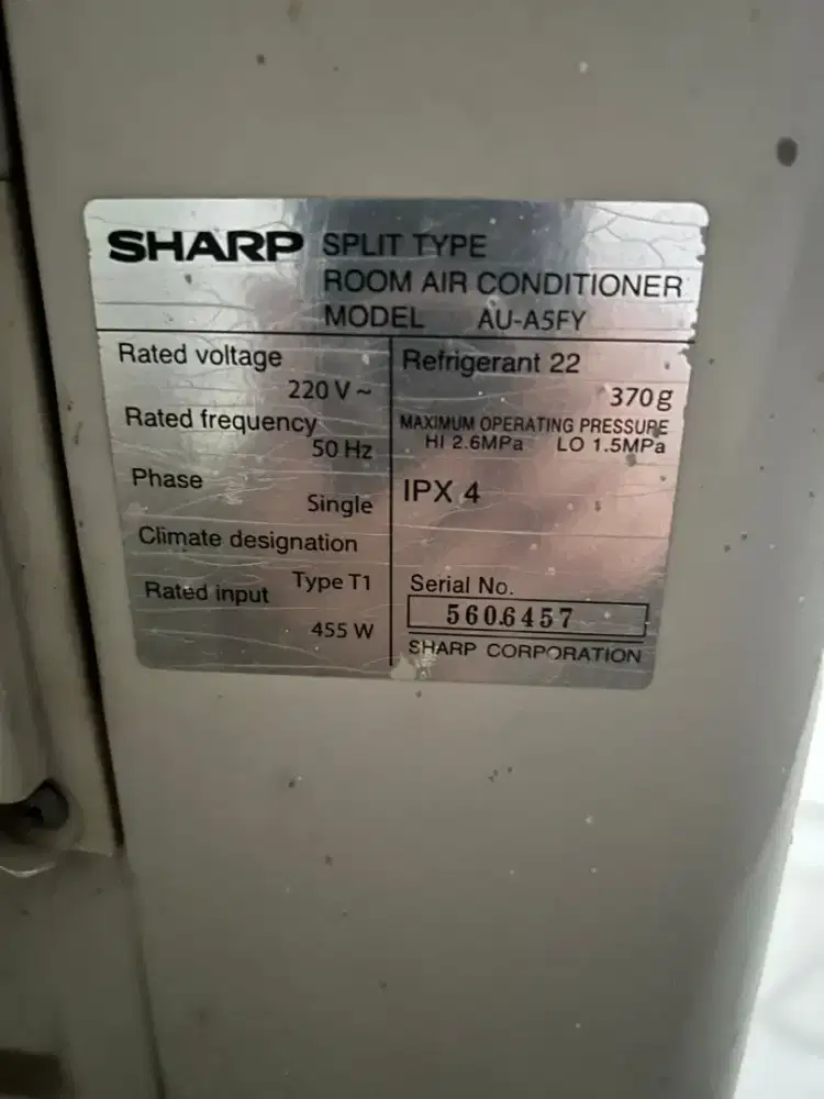 Dijual AC Sharp