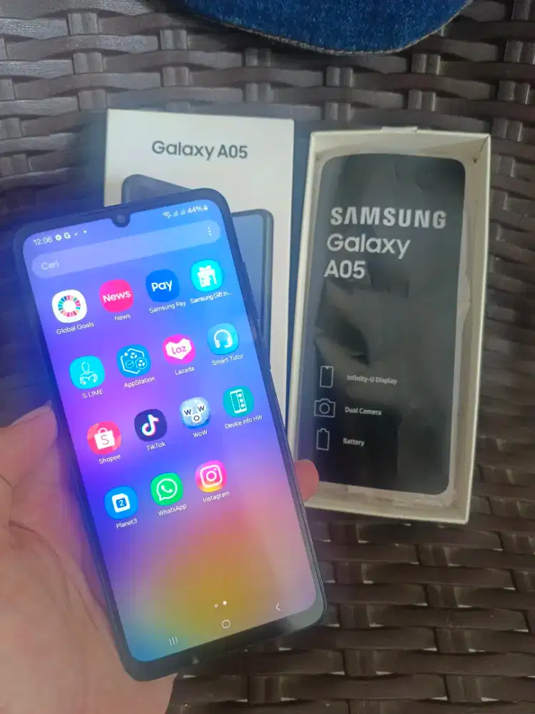 SAMSUNG A05 12/128GB LENGKAP