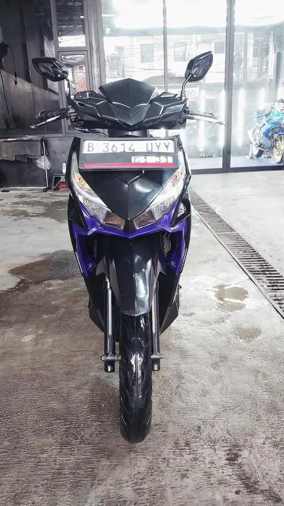 HONDA VARIO 150 LED 2015 CBS ISS HITAM PAJAK BARU SURAT LENGKAP KUNCI2
