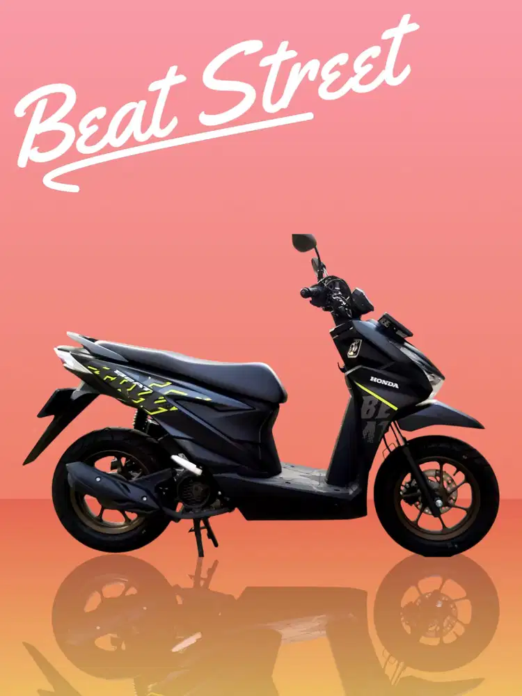 Dp 500rb HondaBeat Street smartkey deluxe (KTP luar bs kredit) cbs