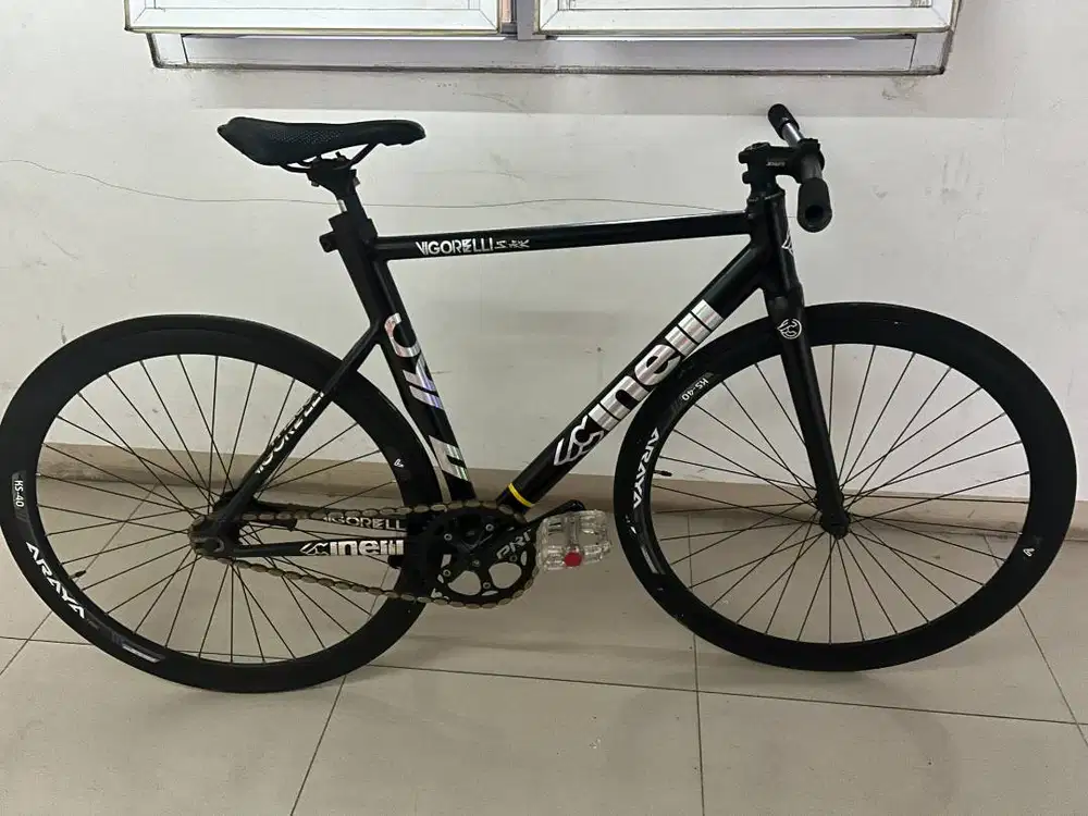 sepeda custom brake fixie