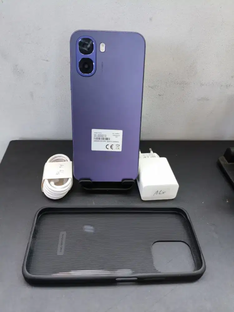 Oppo A6x 6/128 baru tanpa box fullset iri belum pakai