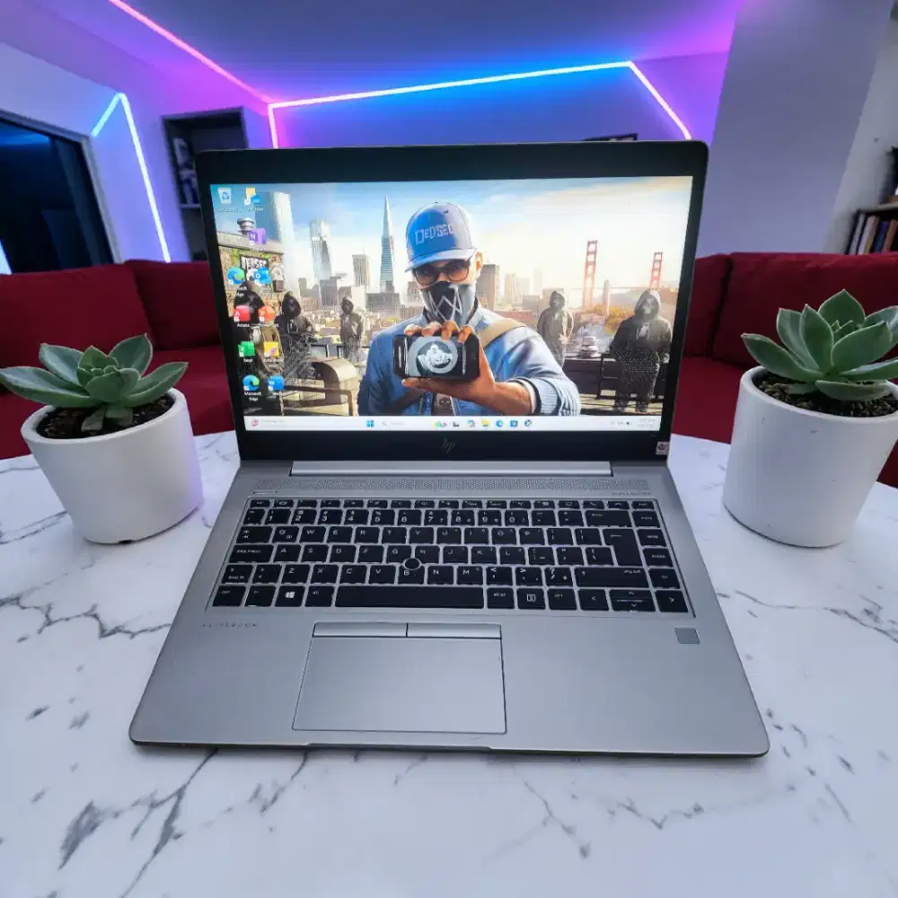 [MULUS] Laptop Slim HP Elite 745 Ryzen 5 Pro RAM 8Gb/Ssd 256Gb Mulus