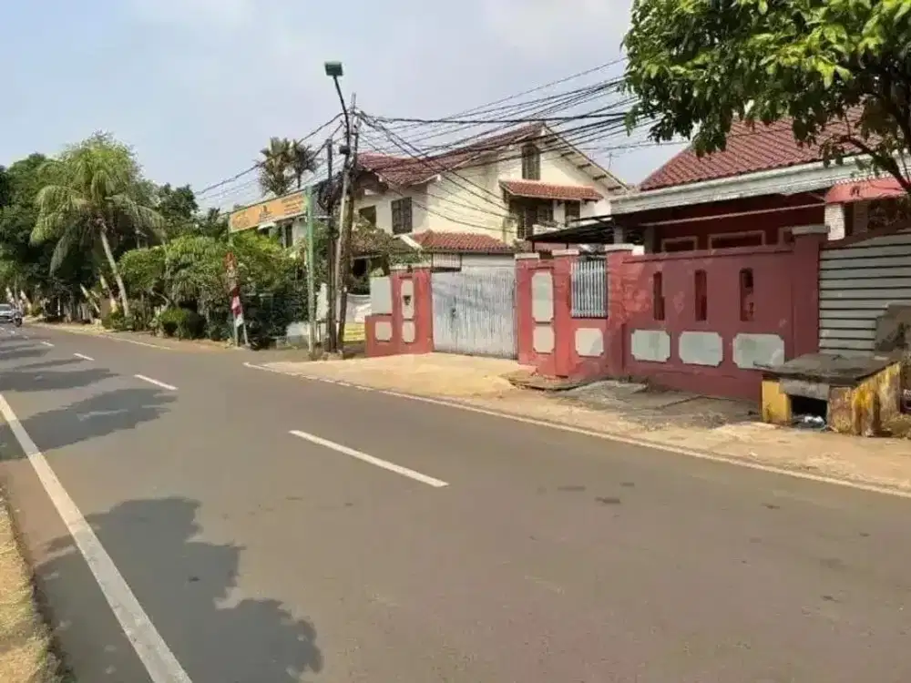 Rumah Besar 5KT Pinggir Jalan – Cocok Usaha! Kavling AL Duren Sawit