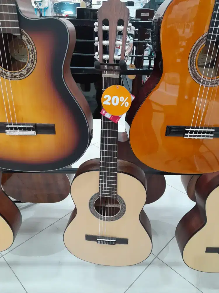 Promo cicilan CORT CLASSIC GUITAR + BAG AC-70-OP