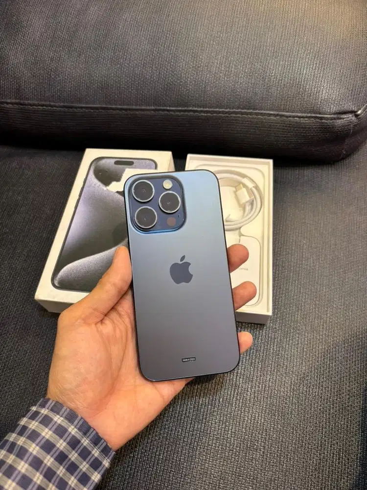 Iphone 15pro 128 garansi resmi ibox