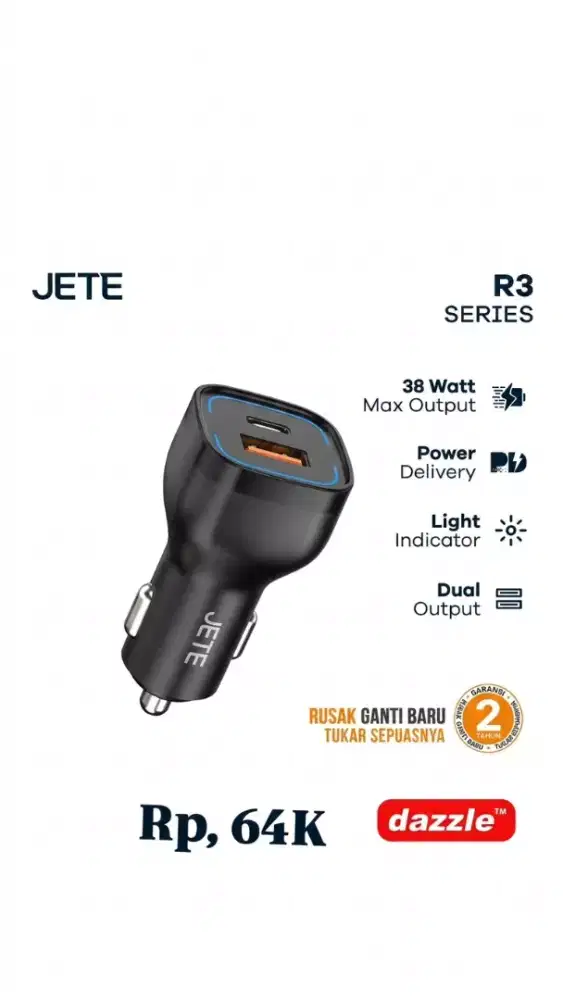 Saver jete R3 38 Watt black