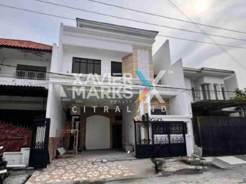 Rumah Babatan Pantai, Baru Gress, Mewah, Dekat Galaxy Mall