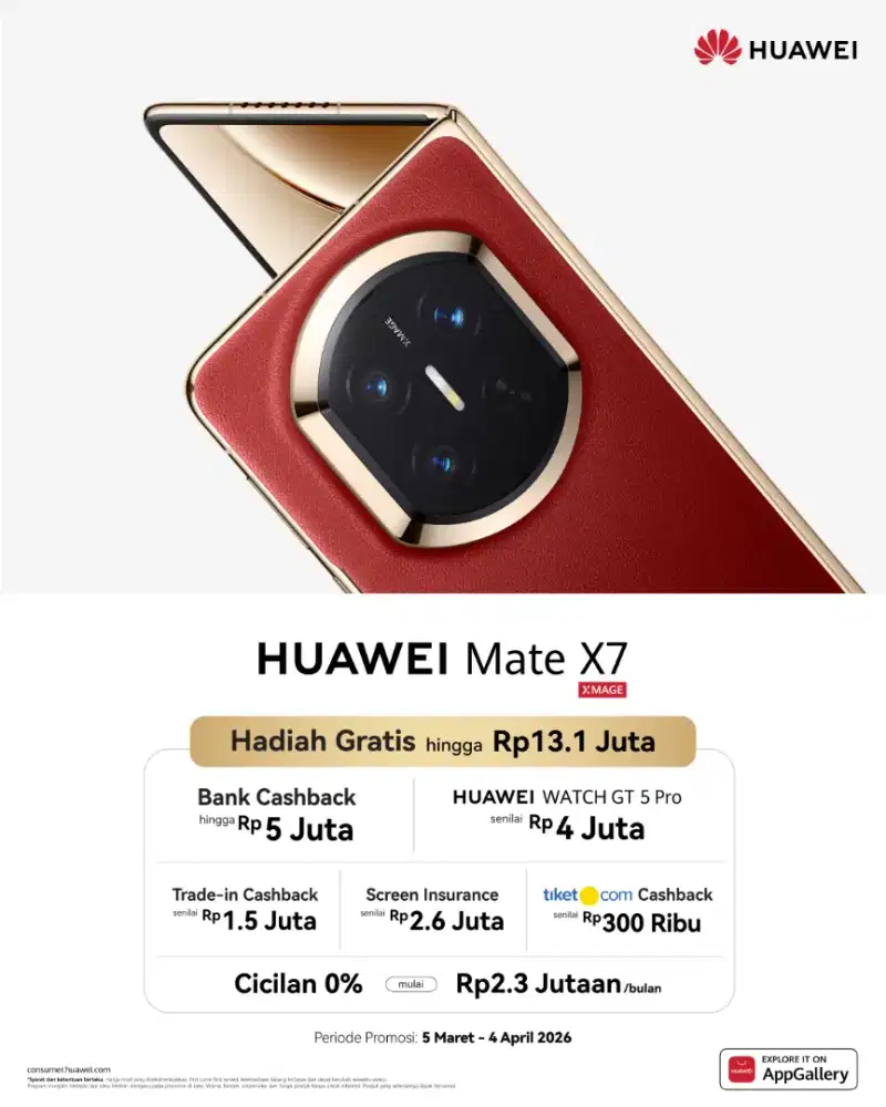 Huawei Mate X7 Foldable Phone