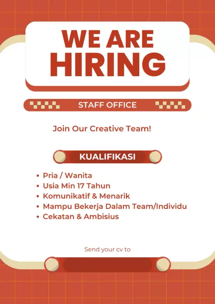 Ada loker nih buat yang baru lulus