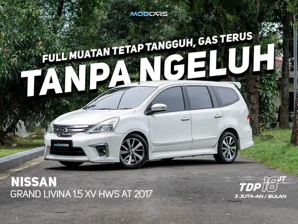 FREE SMART TV GRAND LIVINA 1.5 XV HWS AT 2017 MOBCARS