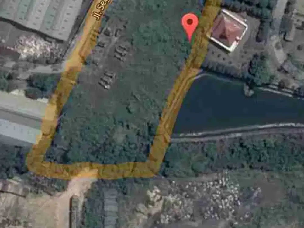 Dijual Tanah Industri Gresik Kota dekat Jalan Veteran di Segoromadu