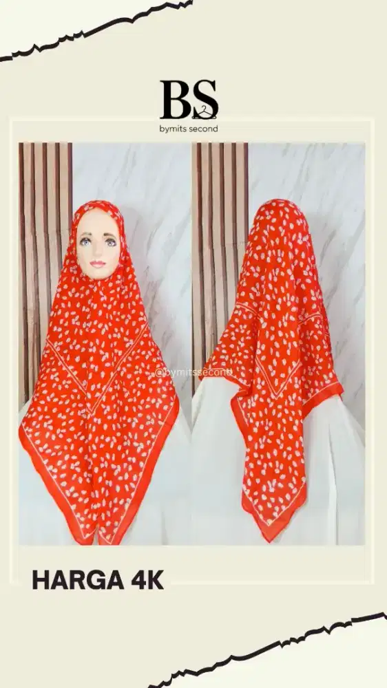 Bymits Second Hijab Segiempat Part 2